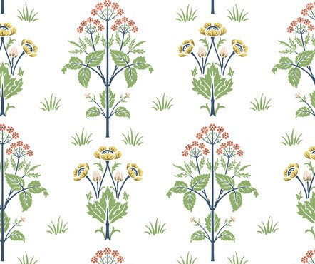 Free Spirit-William Morris-Leicester-Meadowsweet-White