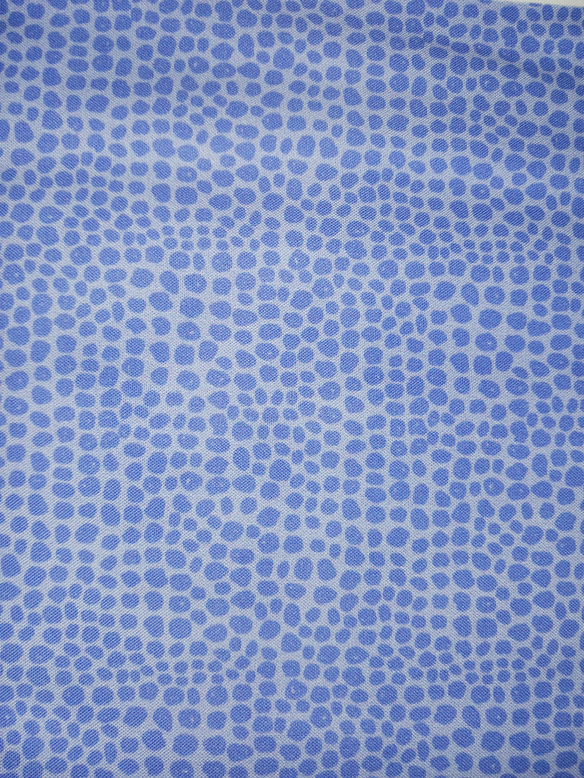 Benartex Faith & Grace Geo Texture Periwinkle