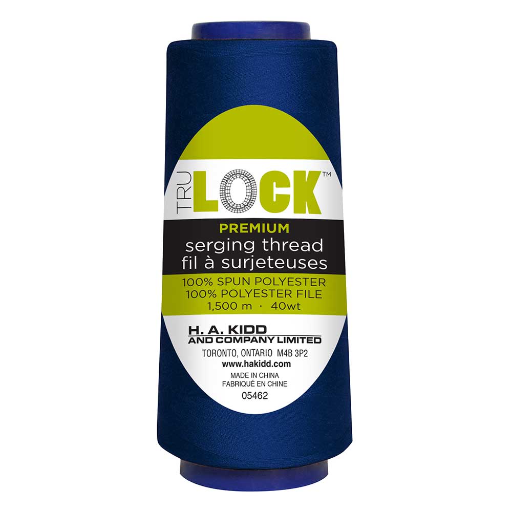 TruLock-Premium Serging Thread-1500m-Royal Blue