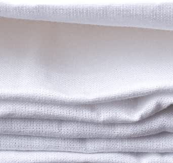 Kona-Cotton-Premium Muslin-Optic White-Wide Back #MUS-1264