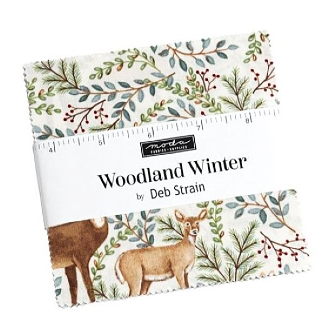 Moda Fabrics - Woodland Winter Charmpack