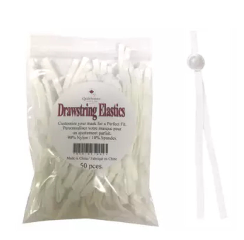 Quilt Source Canada - Drawstring Elastics (Sold in Singles)