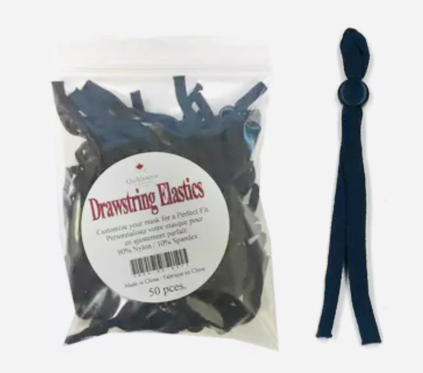 Quilt Source Canada - Drawstring Elastics (Sold in Singles)