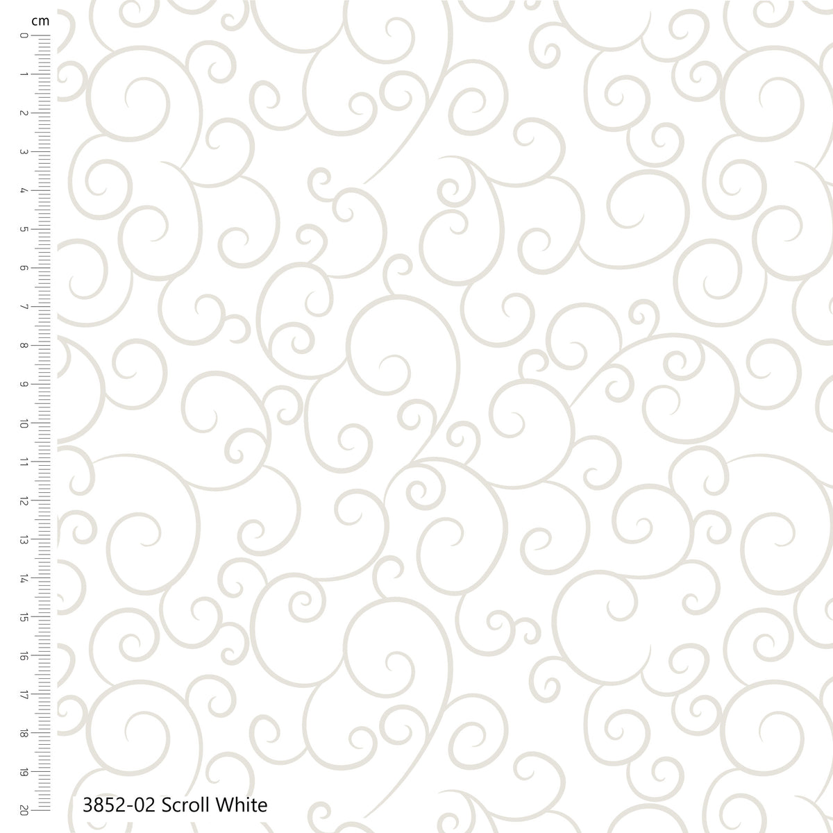 Essential Tones Scroll White Tone on Tone