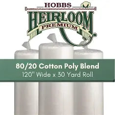 Hobbs Heirloom Premium 80/20 Cotton/Poly Blend 120" Wide