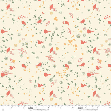 Maple and Marigolds, Ivory