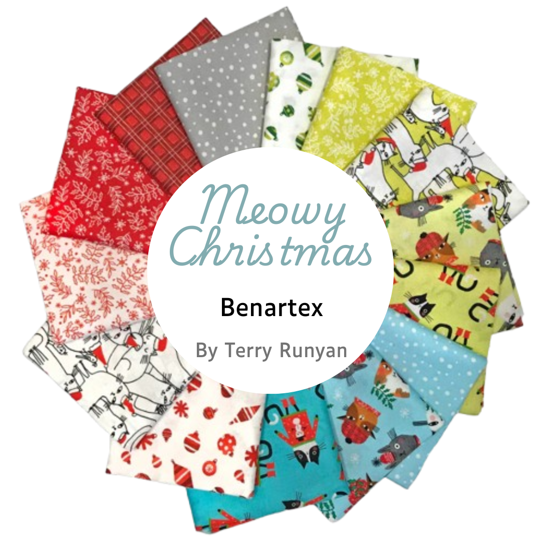 Benartex - Meowy Christmas
