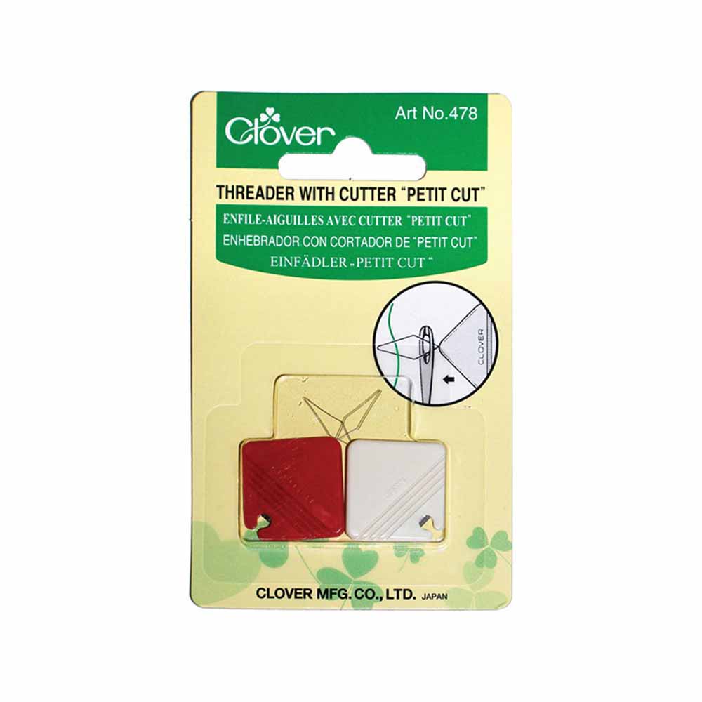 Clover-Threader with Cutter 'Petit Cut' #478