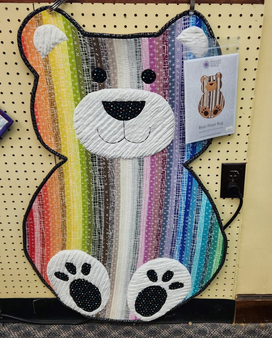 Finished Rug-Bear Floor Rug
