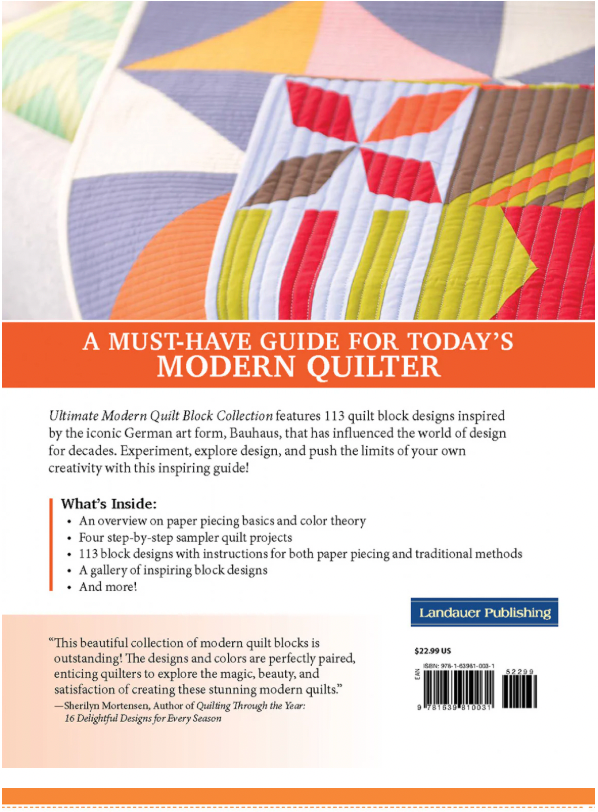 Ultimate Modern Quilt Block Collection Book