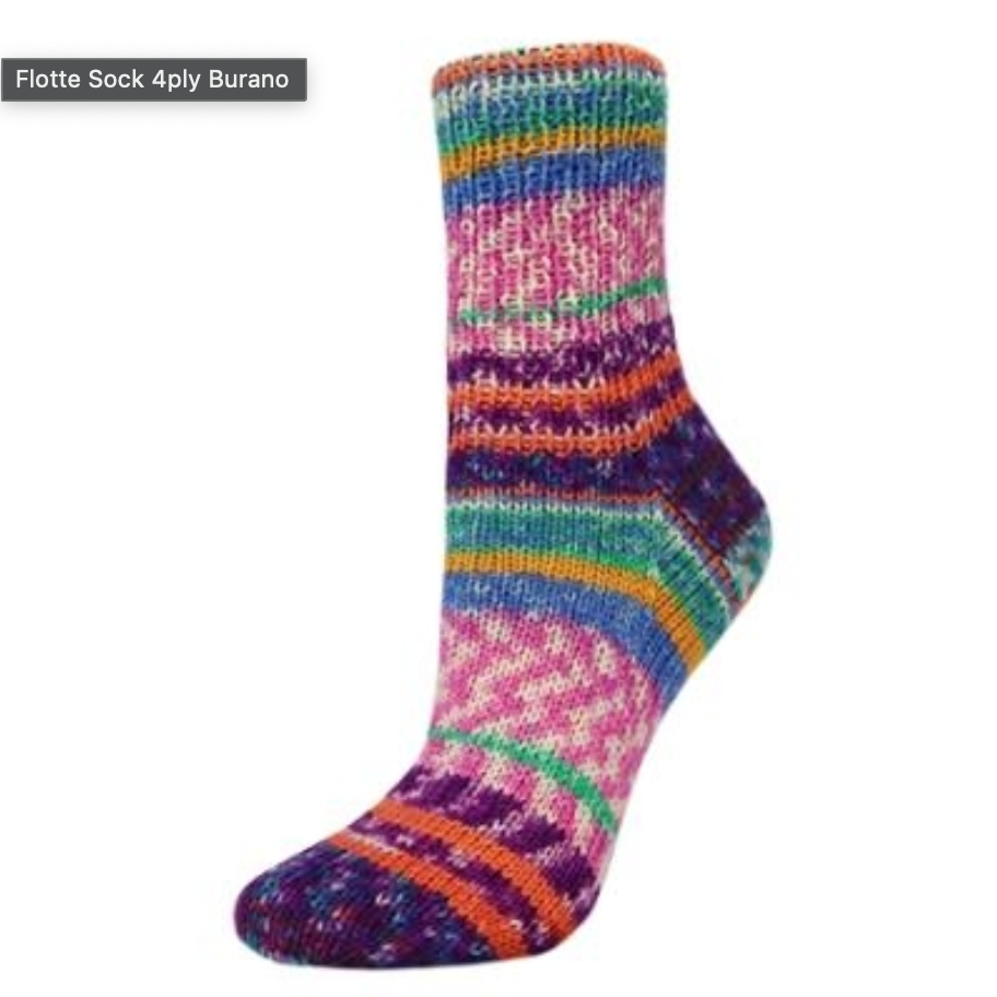 Rellana Garne - Flotte Socke 4 Ply