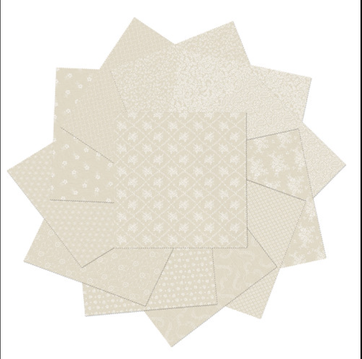 Benartex - Classic Keepsakes by Kanvas Studio - 42 squares 10"x10"