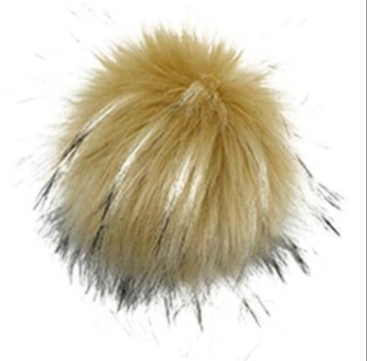 Estelle Yarns-Pompom with Snap-Doe #EST-POM1202