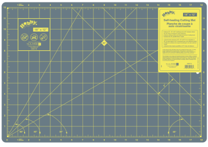 Hobby Self-healing Cutting Mat 18"x12"