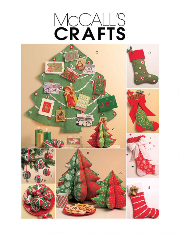 McCall’s Crafts - Holiday Decorations Pattern Packet
