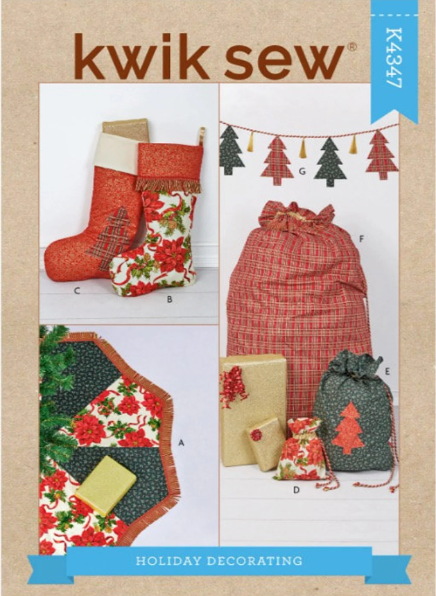Kwik Sew - Holiday Decorating Pattern Packet
