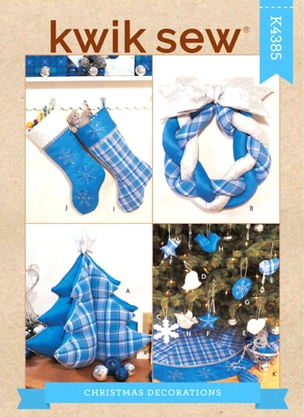 Kwik Sew - Christmas Decorations Pattern Packet