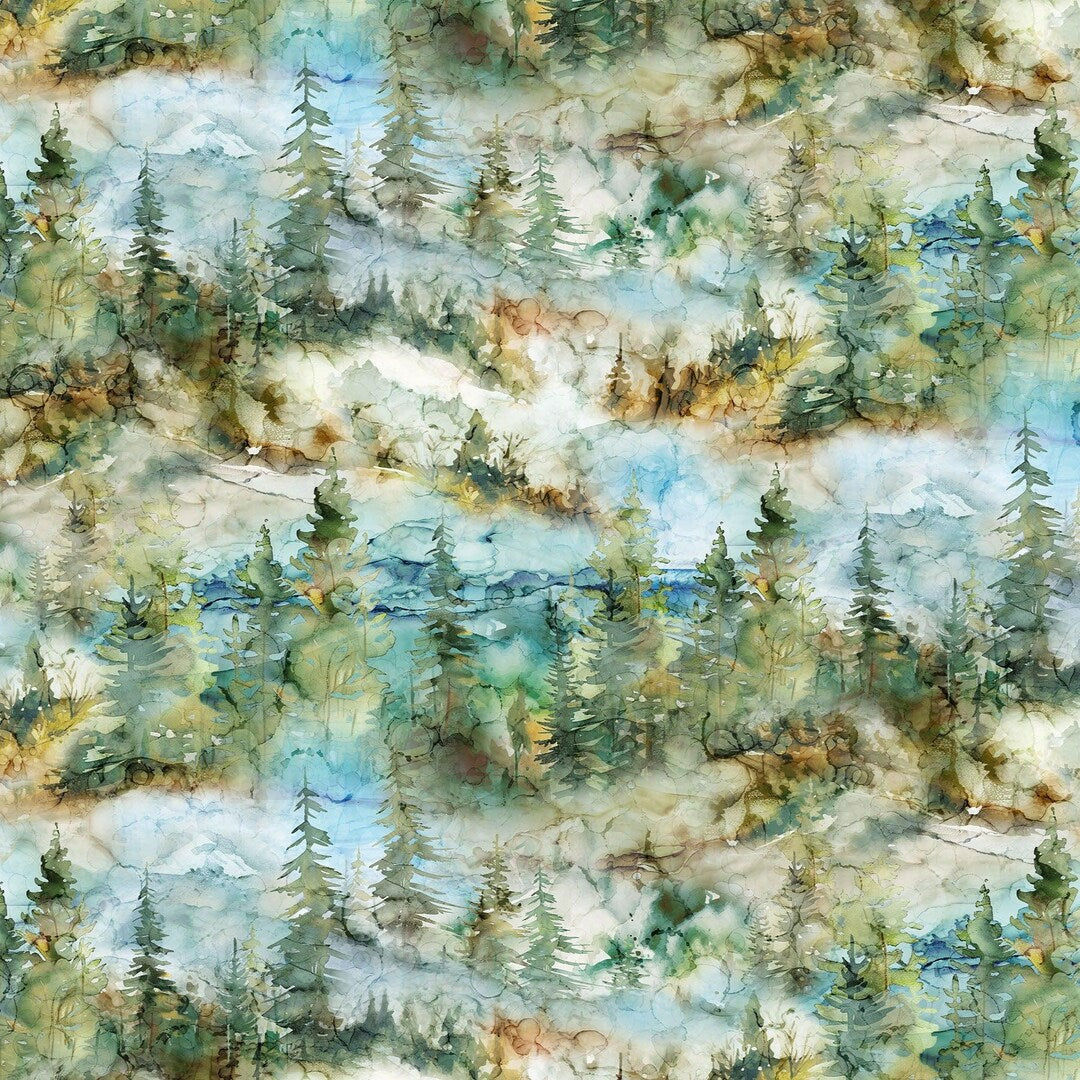 The Great Outdoors Teal Multi