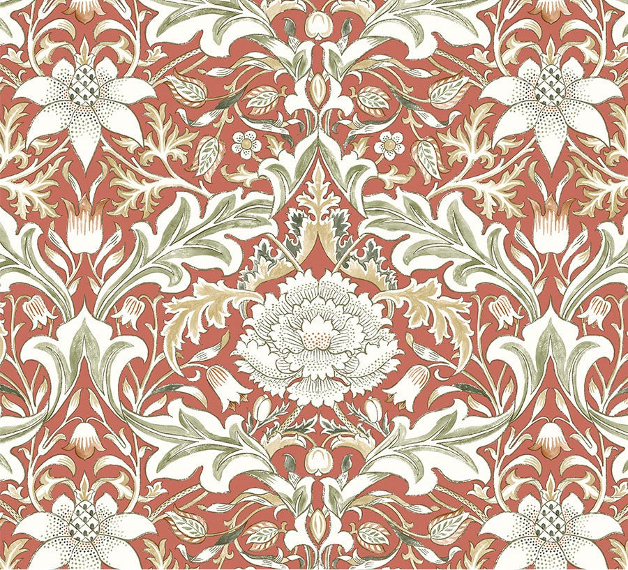 Free Spirit-William Morris-Leicester-Severne-Red