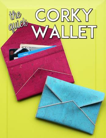 Sassafras Lane Designs-The Quick Corky Wallet-Pattern #SASSLN-0062