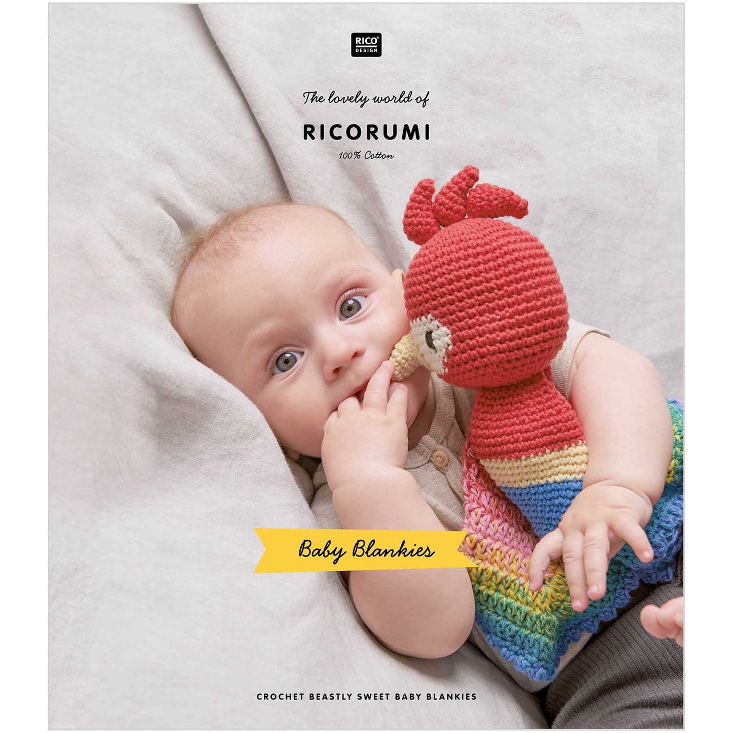 Rico Design - The Lovely World of Ricorumi - Baby Blankies Crochet Pattern Book