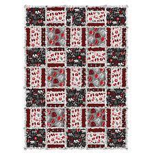 Northcott-Cozy Up-Rag Quilt-Flannel-Pattern