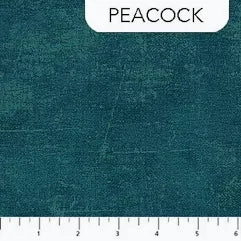 Northcott Canvas- Peacock