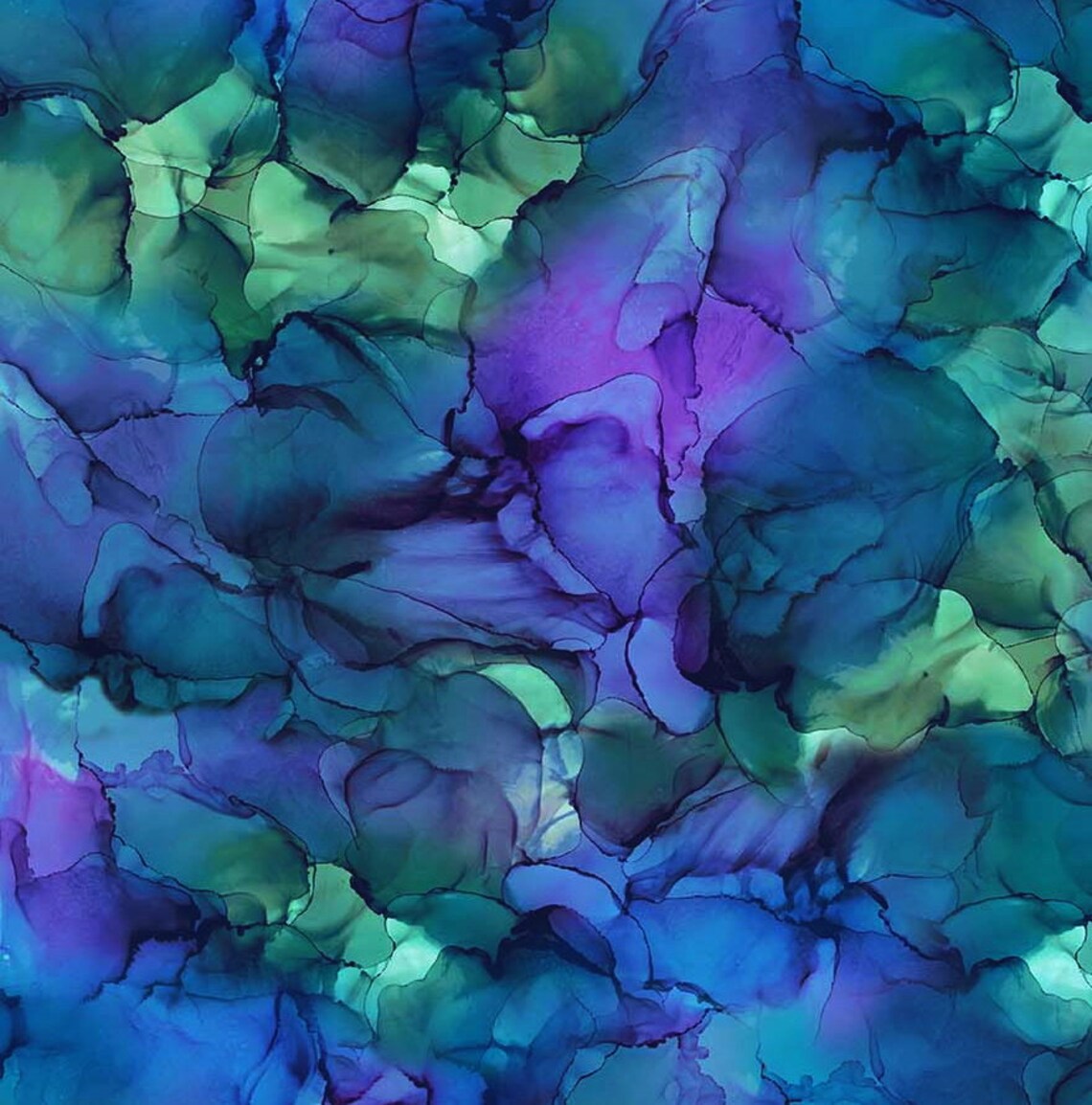 Northcott-Whale Song-Teal Multi