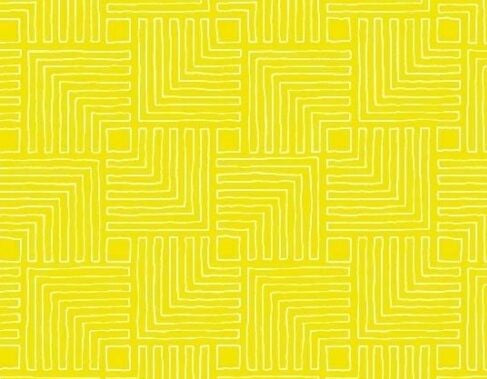 International Textiles-Good Vibes Only-Yellow