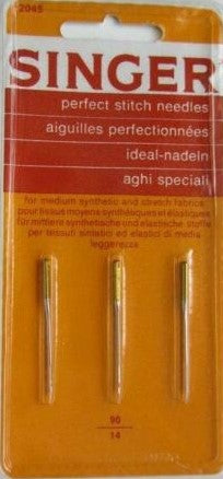Singer-Perfect Stitch Needles-Pack-90/14-2045 #533-2045