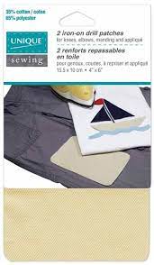 Unique Sewing - 2 Iron On Drill Patches