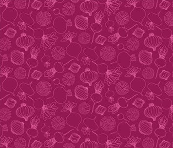 Figo Fabrics-Grow-Onions-Beet