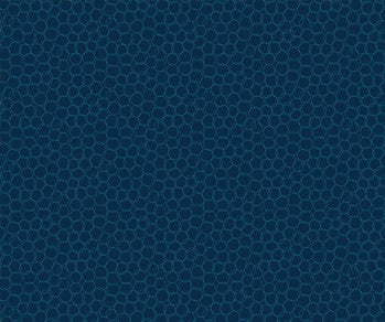 Figo Fabrics-Grow-Bubbles-Navy