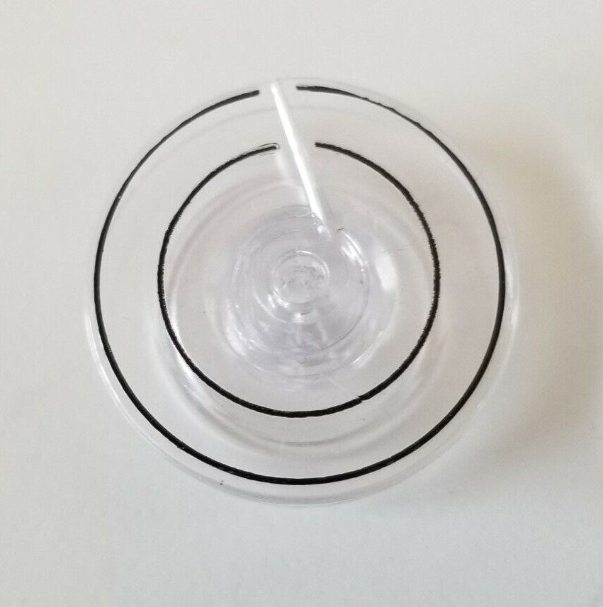 Bobbins-Clear Plastic-Used-10 Pack