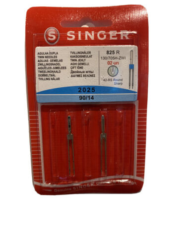 Singer-Twin Needles-2 Pack-2025-90/14(130/705H-ZWI)