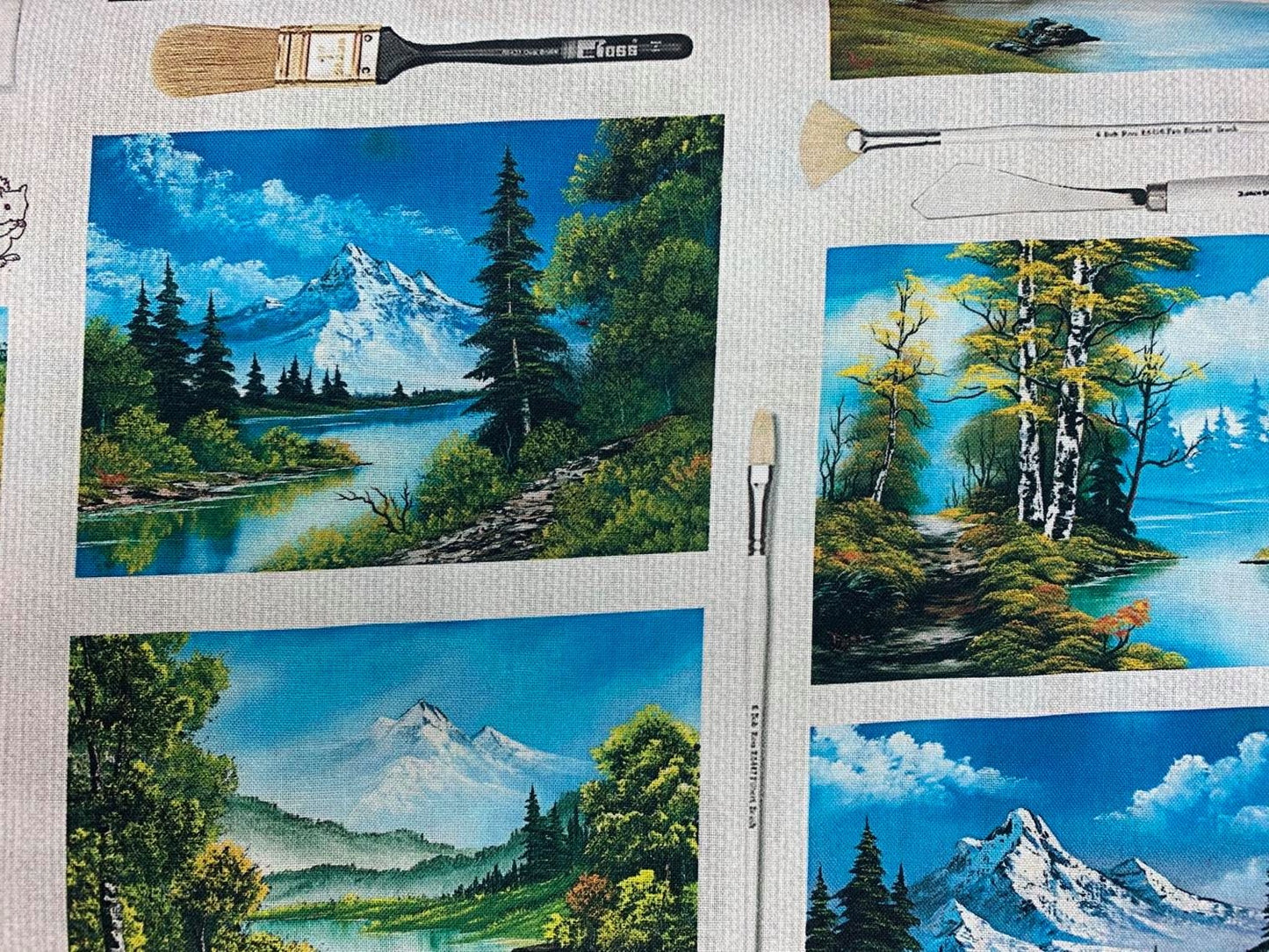 International Textiles - The Joy of Painting Bob Ross Collection