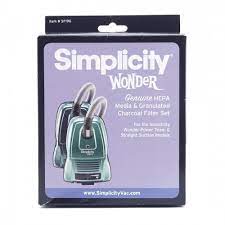 Simplicity-Wonder-Genuine HEPA Media and Secondary Filter Set