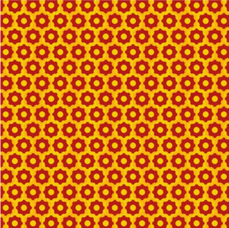 Trend Tex-Traffic Jam-Wheels-Red and Yellow