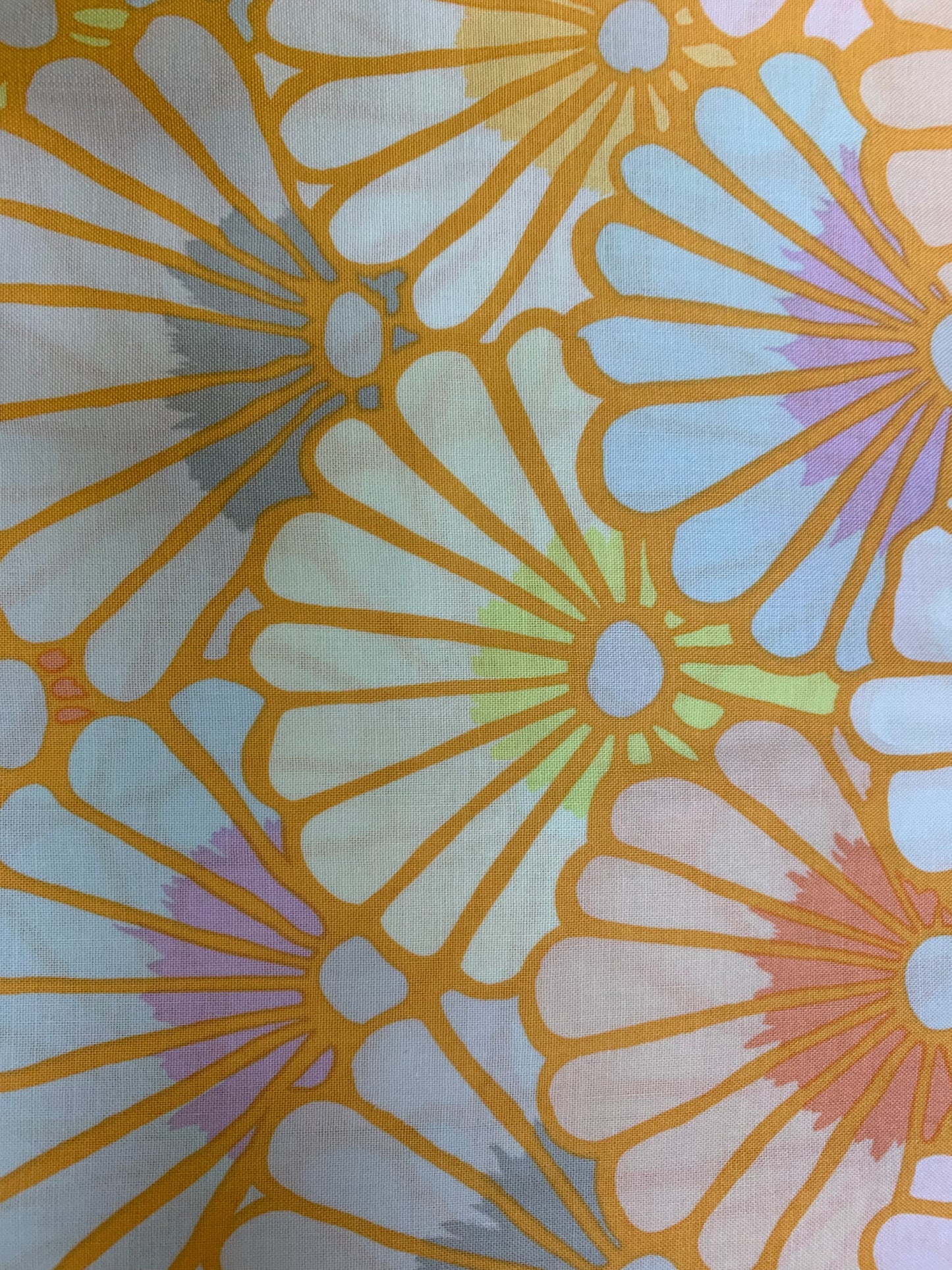 Free Spirit-Kaffe Fassett-Thousand Flowers-Chaulk #PWGP144-CHALK