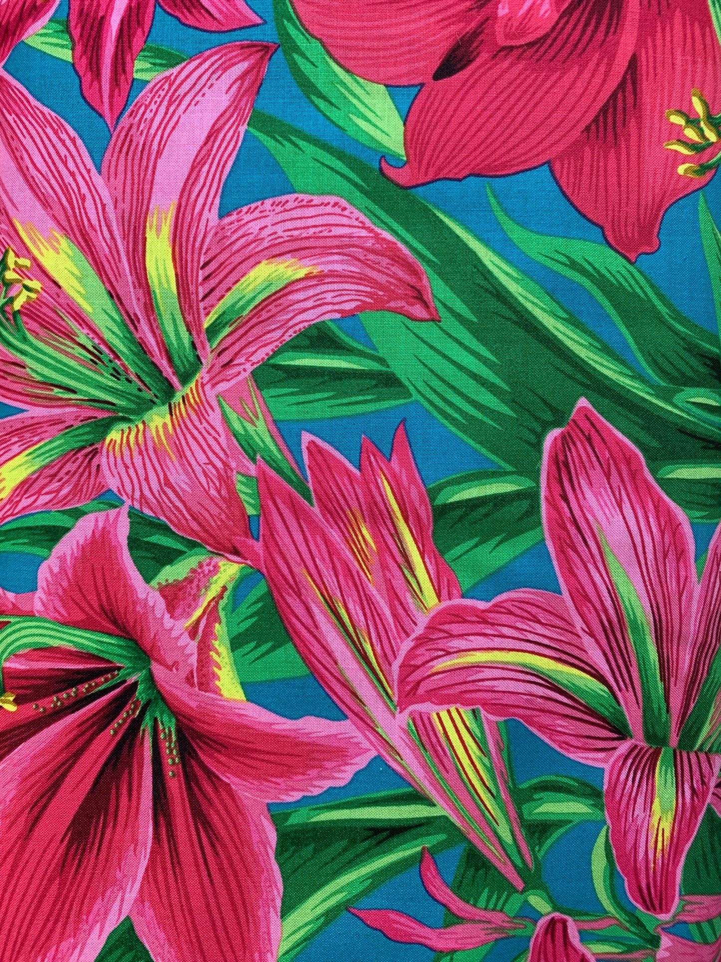 Free Spirit-Kaffe Fassett-Amaryllis-Red #PWPJ104-RED