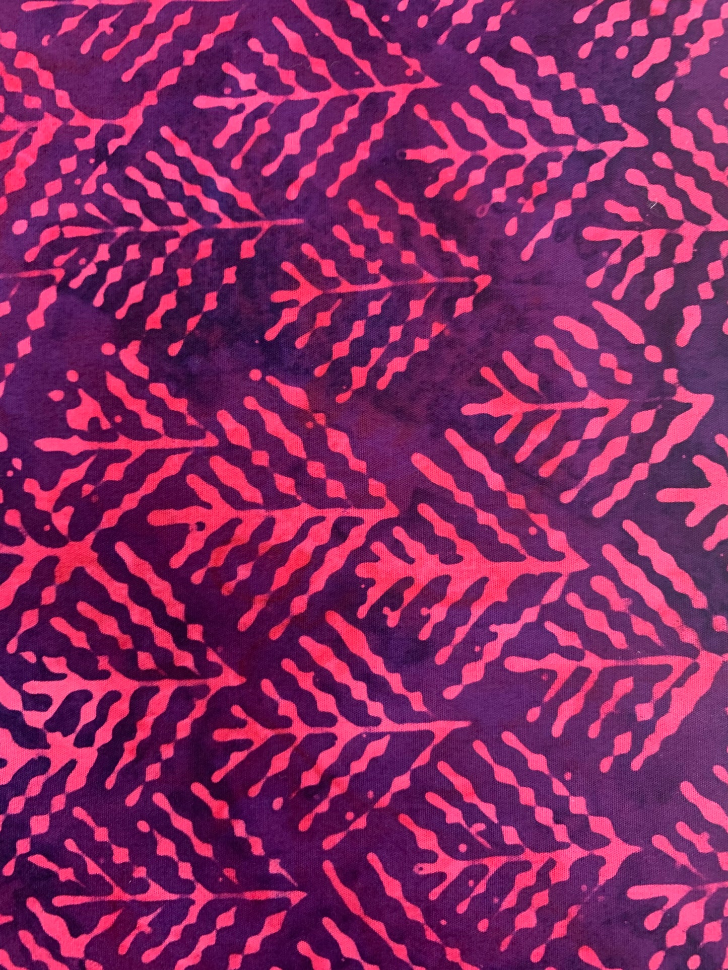 Cador Textiles - Beetroot Jazz Batiks