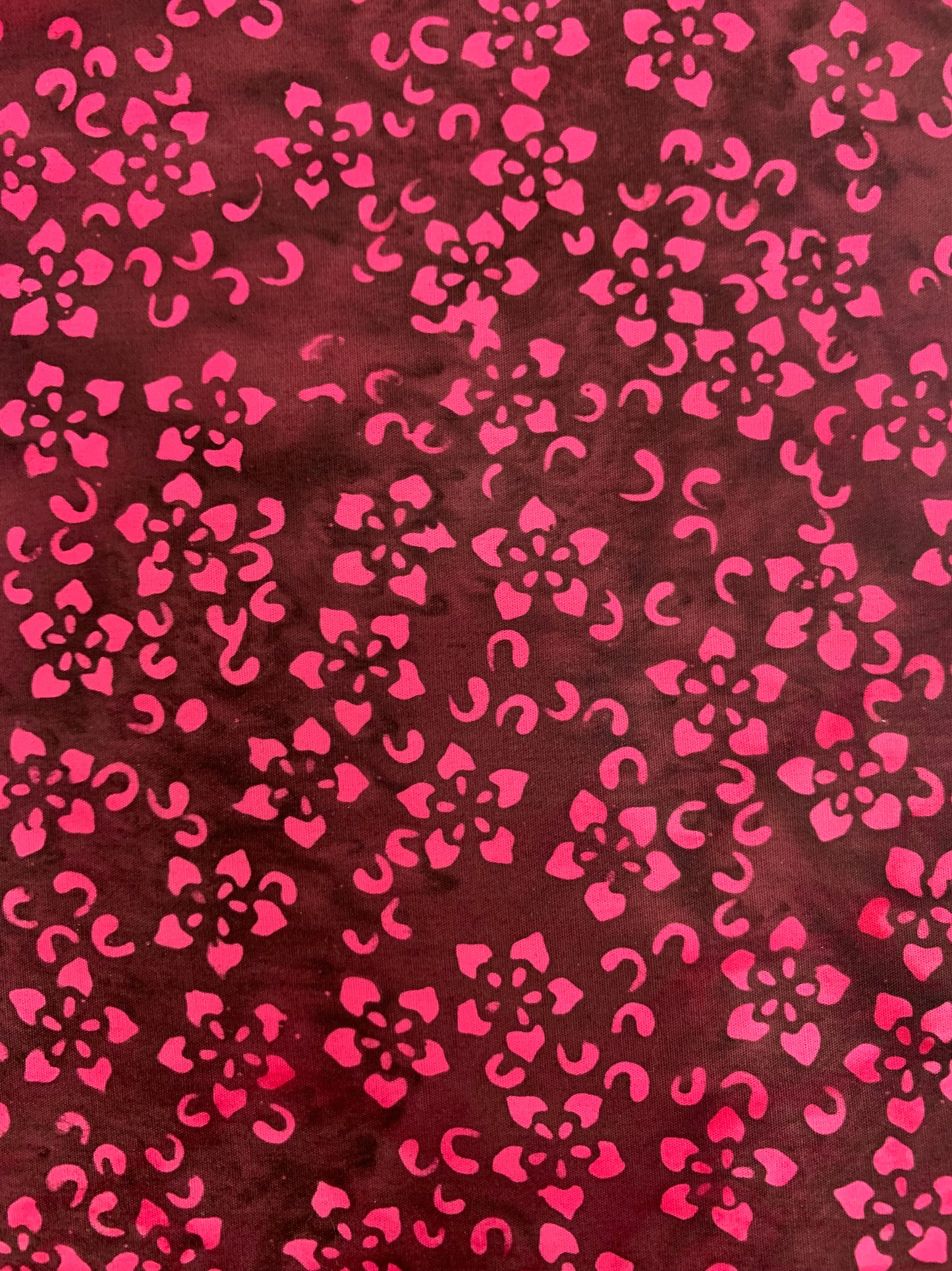 Cador Textiles - Beetroot Jazz Batiks