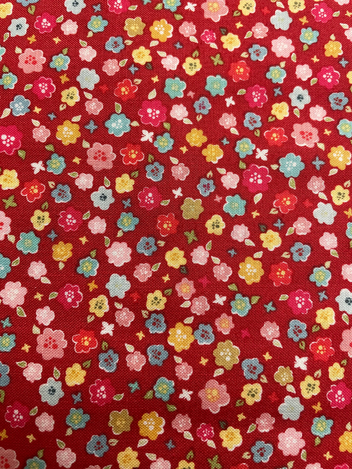 Poppie Cotton Farmgirls Unite Calico & Liberty Red