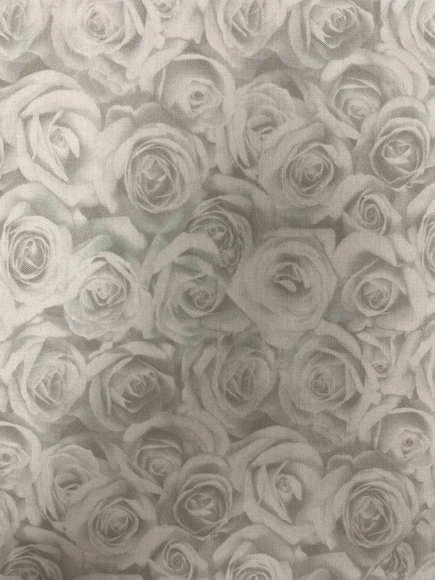 Northcott-Budding Romance-White Roses