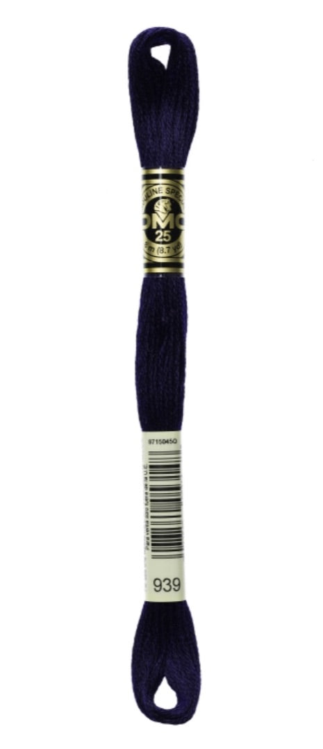 DMC-Six Strand Embroidery Floss-939-8m/8.7y