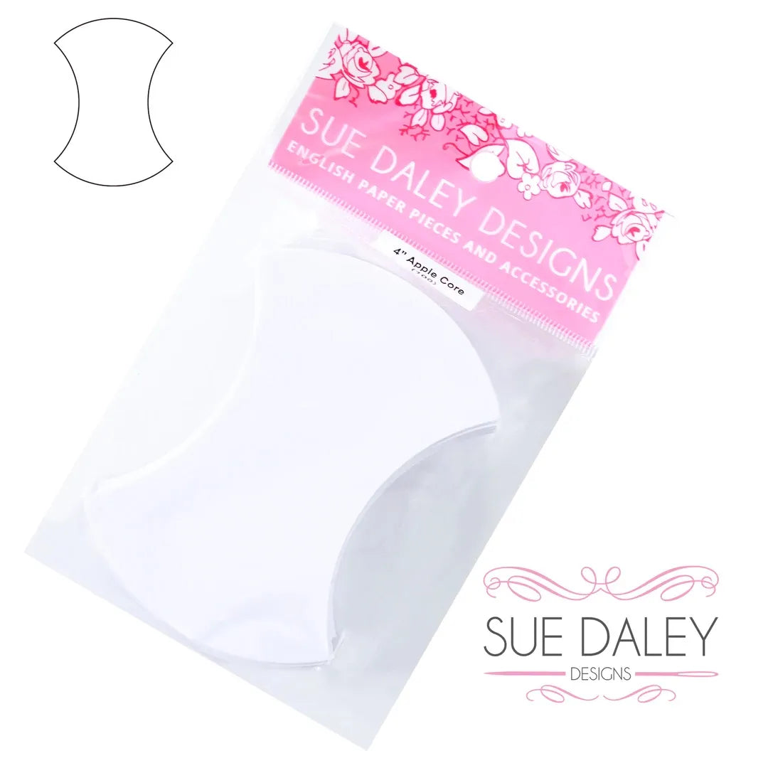 Sue Daley Designs - Paper Pieces - 4” Apple Core - 100 Pieces