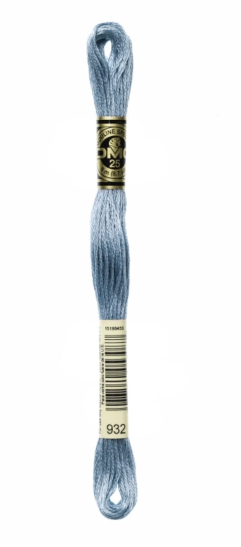 DMC-Six Strand Embroidery Floss-932-8m/8.7y