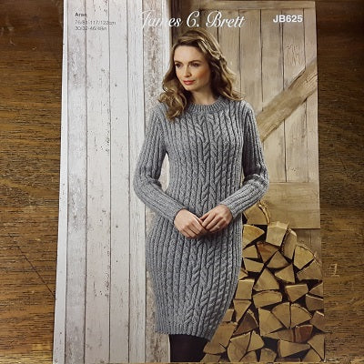 James C Brett - Knit Sweater Pattern Leaflets