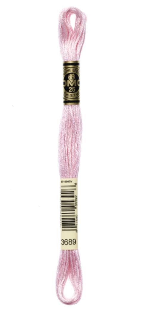 DMC-Six Strand Embroidery Floss-3689-8m/8.7y