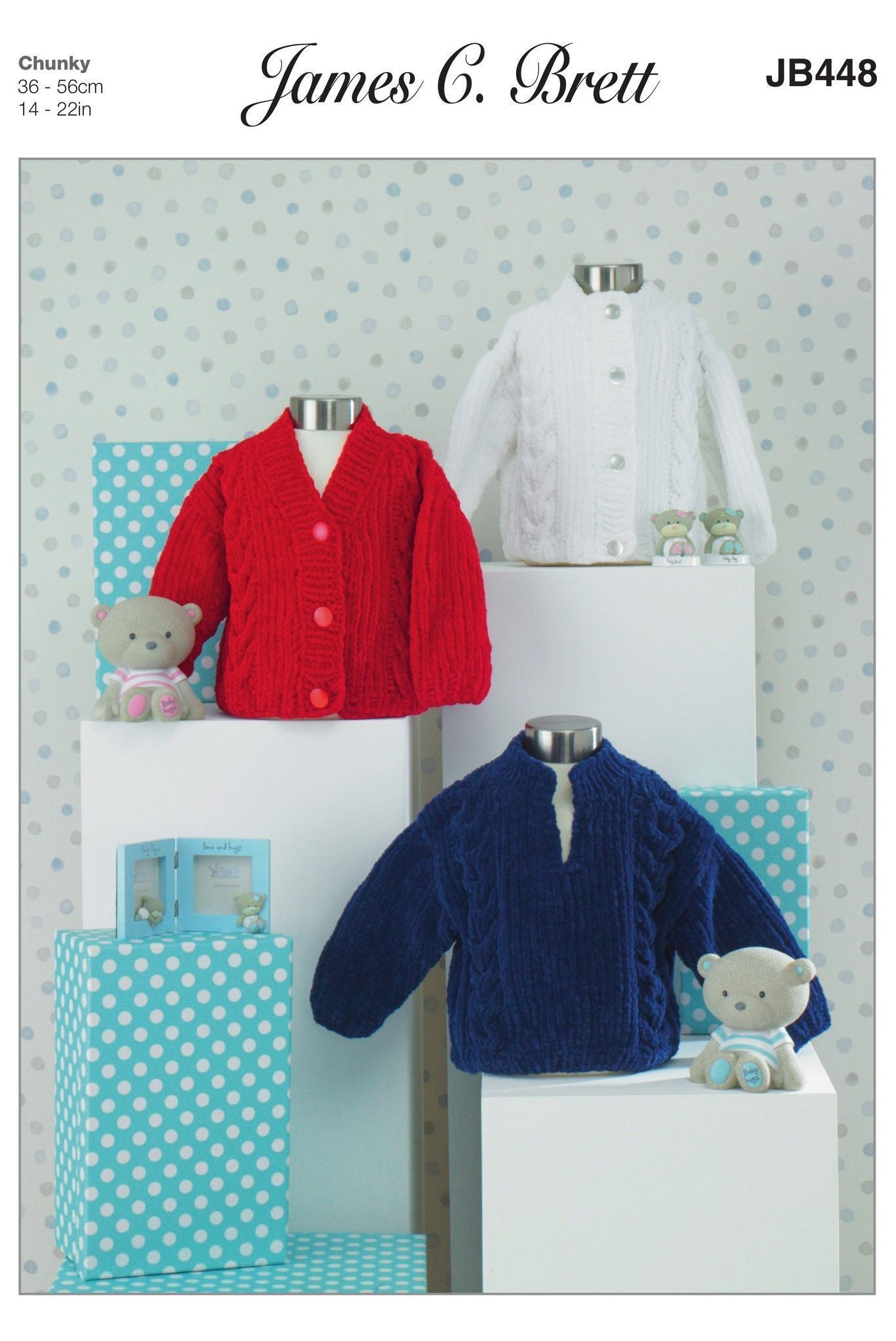 James C Brett - Children's Knitwear Pattern Leaflets